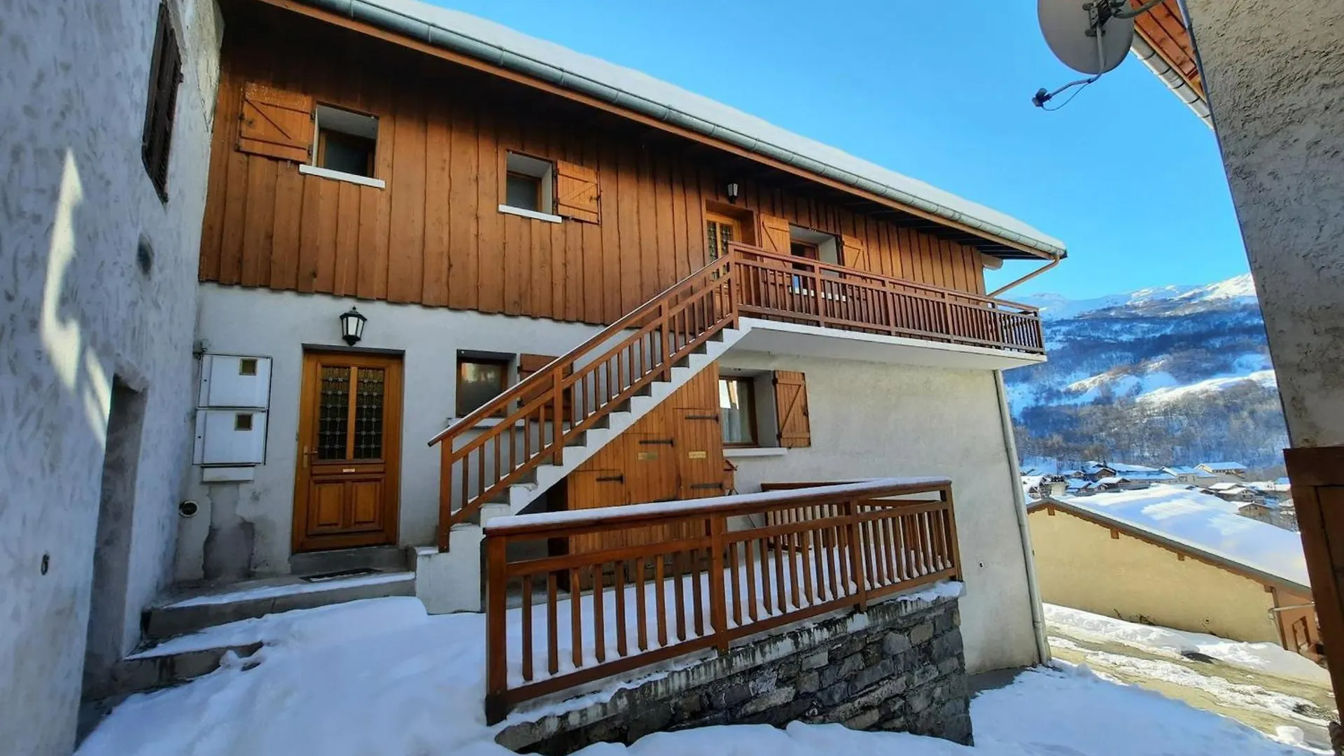 Appartement Confortable 85M² Pour 6 Pers. Avec Terrasse, A 300M Des Pistes A St Martin De Belleville - Fr-1-452-382 Saint-Martin-de-Belleville